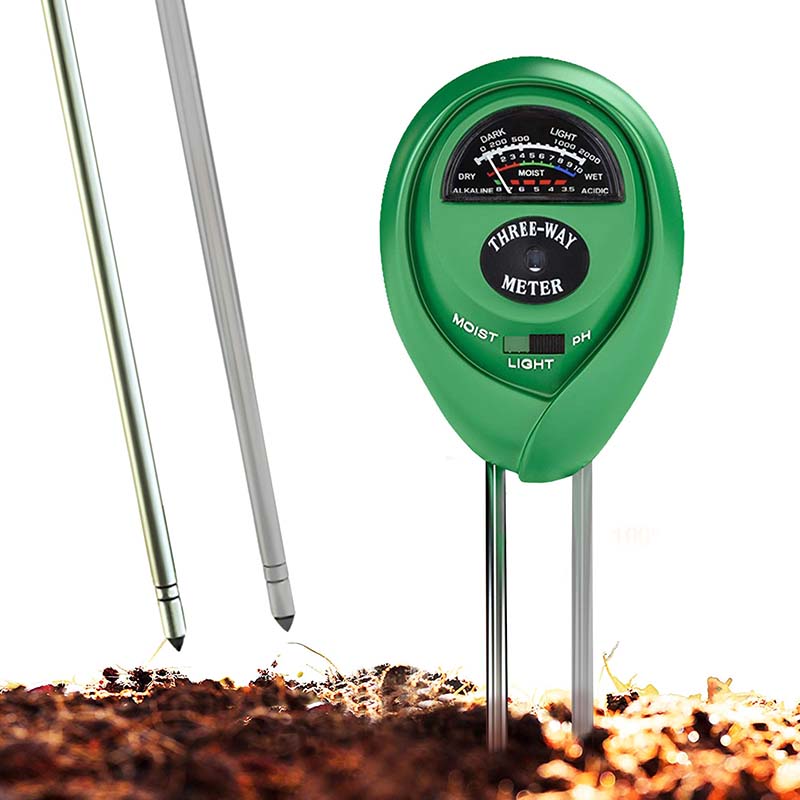 Soil pH Meter in Sri Lanka, 3 in 1 Soil Tester, pH, Light & Moisture