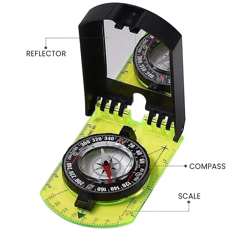 Navigation Compass with Sighting Mirror in Sri Lanka