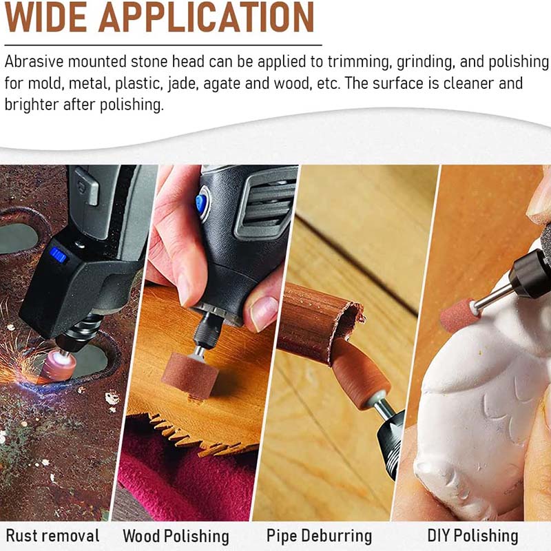 Grinding Stone Set for Rotary Tool 10Pcs in Sri Lanka