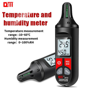 DY33 Digital Humidity & Temperature Meter