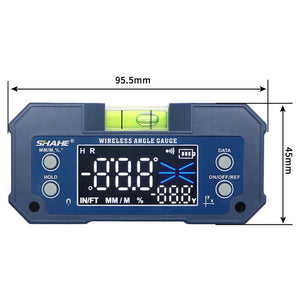SHAHE Dual Axis Digital Inclinometer (Rechargeable)
