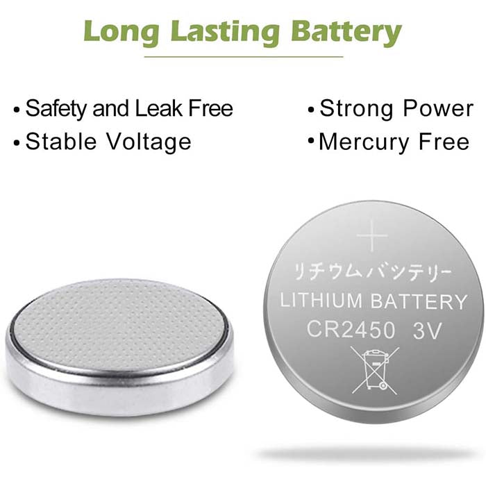 CR2450 Lithium 3V Coin Cell Button Battery in Sri Lanka –
