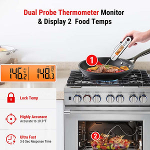 ThermoPro TP610 Dual Temperature Display & Alarm