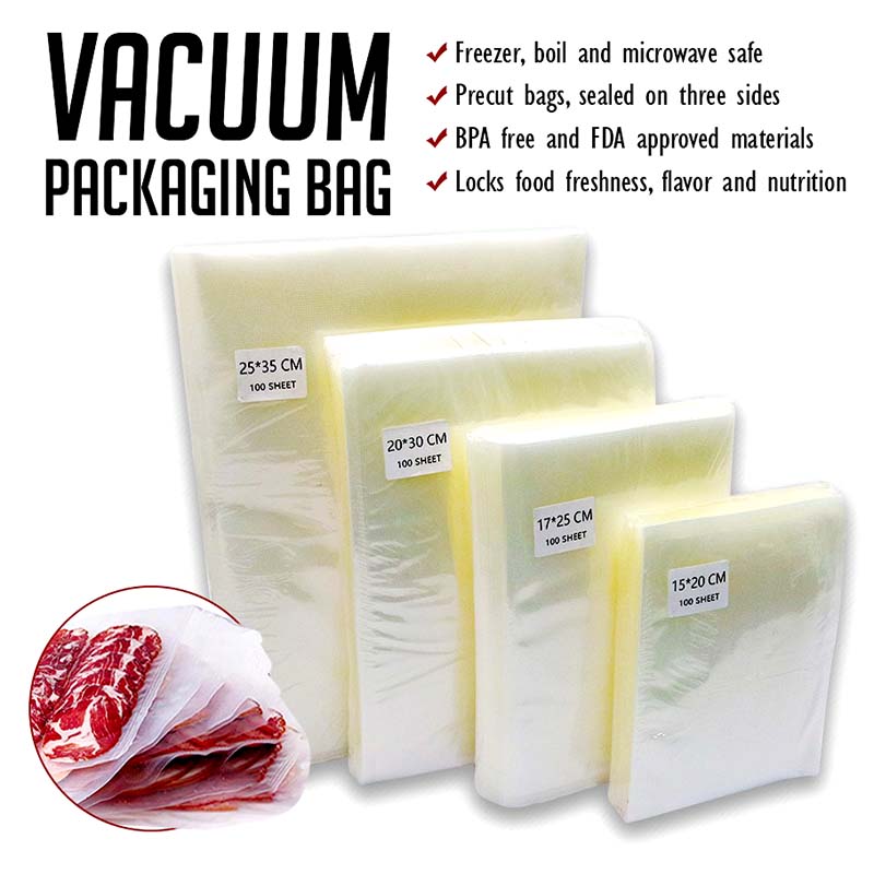 25pcs Vacuum Bag for Vacuum Sealer Pump
