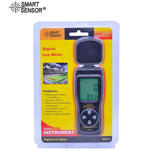 Digital Lux Meter, SMART SENSOR Luxmeter