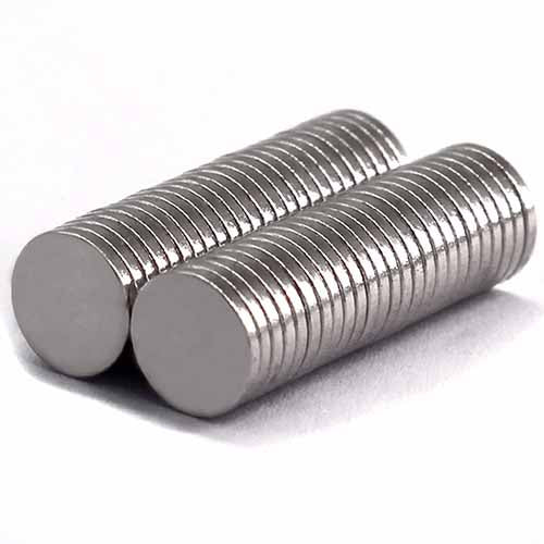 10Pcs Neodymium 8 x 1mm Small Round Disc in Sri Lanka