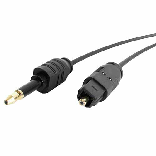 Optische audio verloopstekker Toslink naar Mini toslink 3.5mm Optische audio verloopstekker Toslink naar Mini toslink 3.5mm