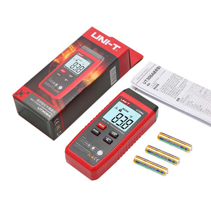 uni-t digital thermal meter ut306c non-contact