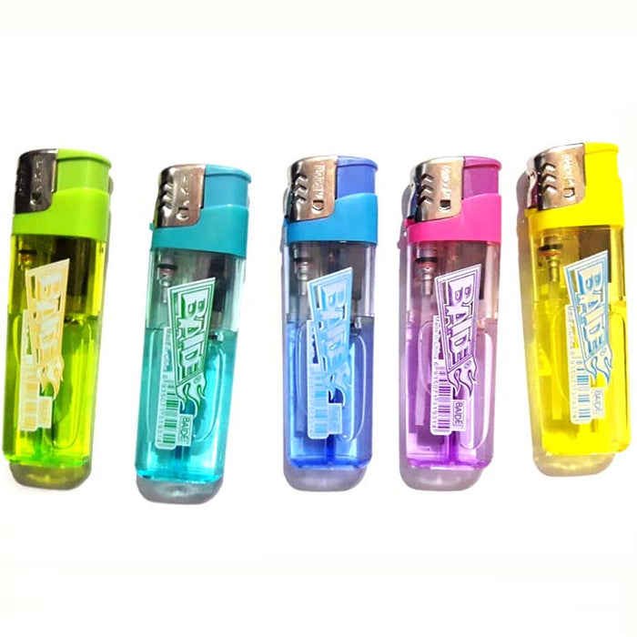 Gas Lighters 5Pcs Multi-Color, BAIDE Brand