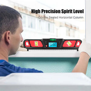 11 Inch Digital Spirit Level Inclinometer with Magnetic Base