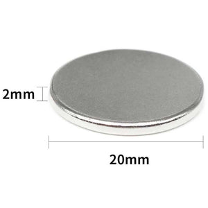 Neodymium Disc Magnet 20mm x 2mm *N42*