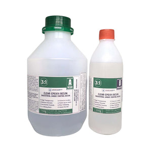 3:1 Clear Epoxy Resin (3:1 Ratio), Professioal Grade