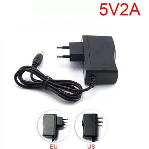 Power Supply AC to DC 5V 2A 5.5MM 2.1/2.5mm Jack