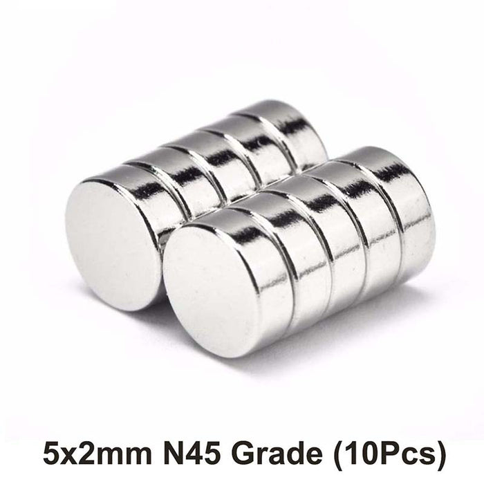 Neodymium Magnet 5x2mm Small Round (10Pcs) *N42*
