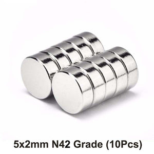 Neodymium Disc Magnet 5x2mm (10Pcs) *N45*