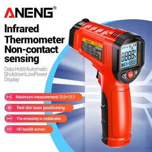 ANENG TH202 Digital Infrared Thermometer -50°C to 600°C
