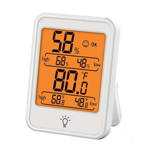 Electronic Digital Thermometer with Humidity Display