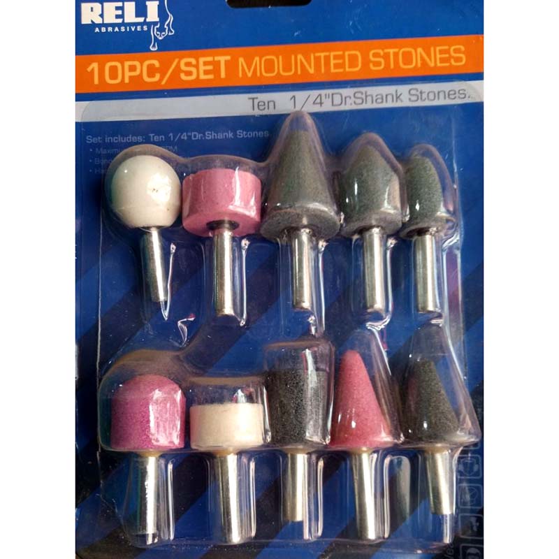 Grinding Set Grinding Stone Set for Rotary Tool 10Pcs in Sri Lanka – TechShop.LK
