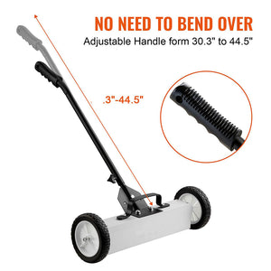 Heavy Duty Magnetic Sweeper 18in with Release