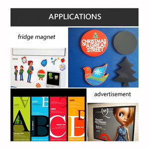 Magnetic Sheets with One Side White Surface