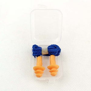 Reusable Silicone Ear Plugs with Carry Case 8Pcs