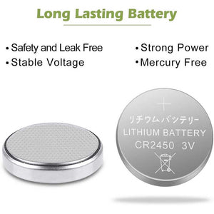 CR2450 Lithium 3V Coin Cell Battery