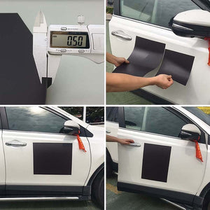Magnetic Sheets with One Side White Surface