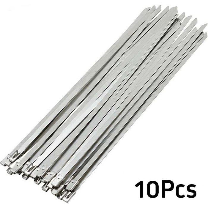 Stainless Steel Cable Ties (10Pcs)