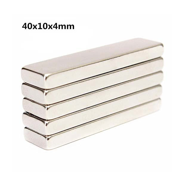 Neodymium Bar Magnet Block 40x10x4mm