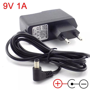 Power Supply AC to DC 9V 1A 5.5MM 2.1/2.5mm Jack