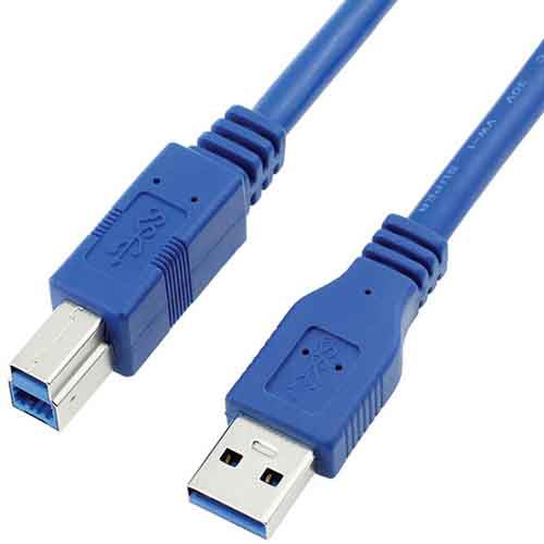 USB 3.0 Type A-Male to B-Male Data Cable