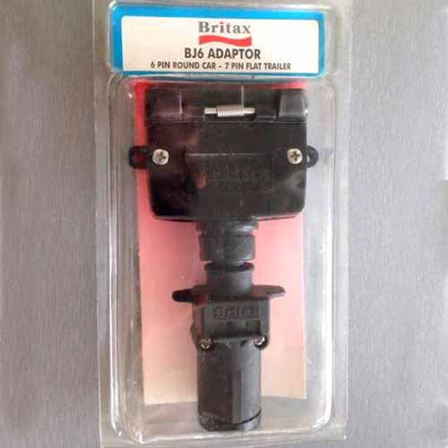 britax trailer plug Britax BJ6 Adaptor 6 Pin Round to 7 Pin Flat Trailer Plug in Sri Lanka –  TechShop.LK