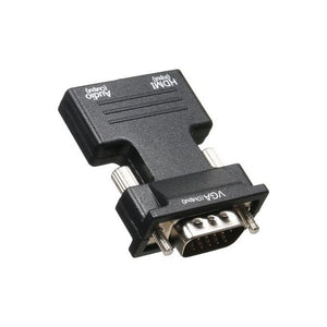 HDMI Female To VGA Male Adapter With 3.5mm Audio