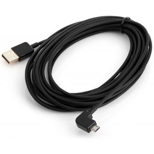5m Long Left Angle Micro USB Cable for Charging & Power Supply
