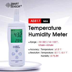 SMART SENSOR Digital Temperature & Humidity Meter