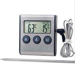 Cooking Thermometer with Alarm Function