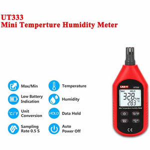 UNI-T Thermometer & Humidity Meter / Hygrometer UT333
