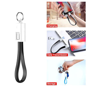 Micro USB Charger Data Cable Key-Chain