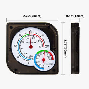 Indoor Analog Thermometer & Hygrometer
