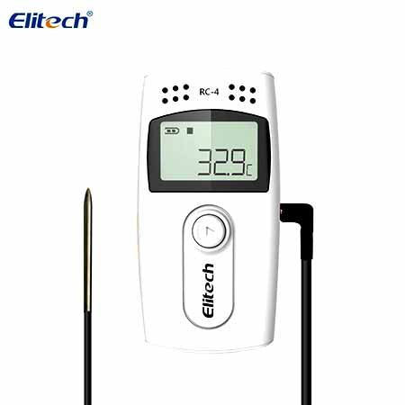 Elitech RC-4 USB Temperature Data Logger External Sensor