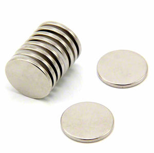 Neodymium Magnet 12x2mm Round Disc (10Pcs)