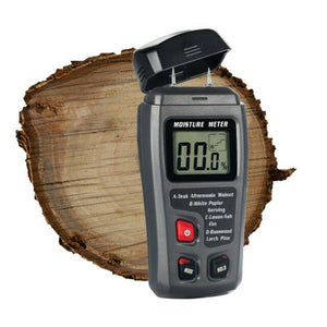 Digital Wood Moisture Meter 0-99.9% with Two Pins