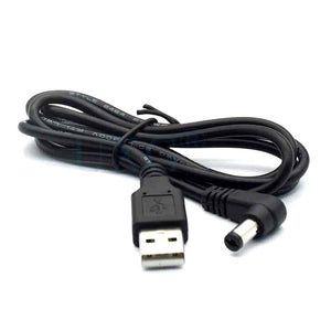 USB 5V Charging power Cable Angle Jack 5.5mm & 3.5mm