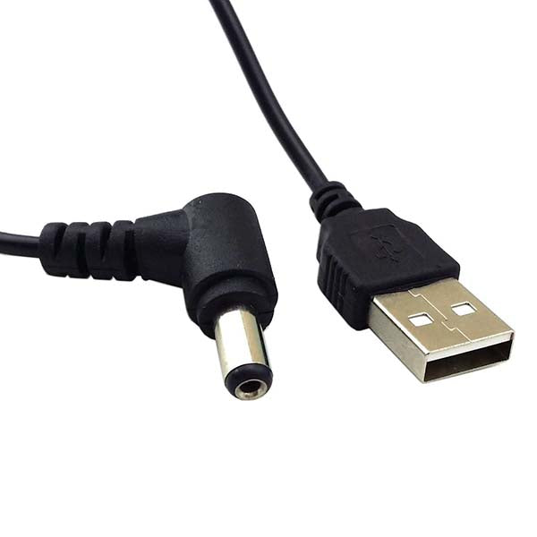 USB to 5.5mm Power Plug  USB to DC 5V Power Cable