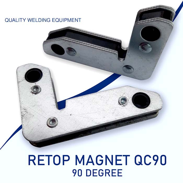 Welding Magnet Holding Clamp 90 Degree 2Pcs